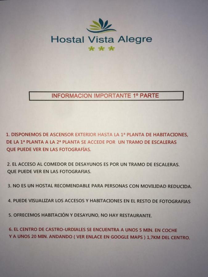 Hotel Hostal Vista Alegre à Castro Urdiales Extérieur photo